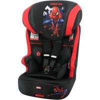 MARVEL Selkänojan vahvistin valjailla Racer Isofix Group 1/2/3 - 9-36 kg - Spiderman Black, Marvel