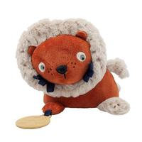 sebra, Velour activity toy Lee the lion sorbet orange, Sebra