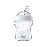 Chicco Naturalfeeling glass bottle free flow 0m + 150ml