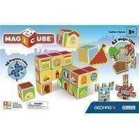 Geomag Magicube Castles & Homes- Magnetiska Tärningar, Junior Home