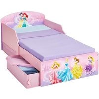 Disney Princess børneseng med skuffer 142 x 59 x 77 cm pink WORL660018