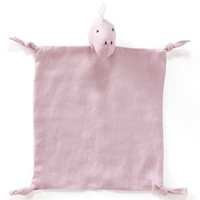 Kids Concept Snuttefilt Dino linne rosa