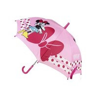 Automatiskt paraply Minnie Mouse Disney Rosa (Ø 45 cm)