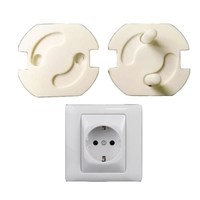 8pc White Abs Baby Safety Plug Socket Protective Cover, Slowmoose