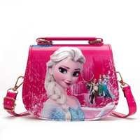 Disney Small Bag, Elsa Snow Bell Mermaid Printed Shoulder Bag, Slowmoose