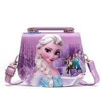 Disney Small Bag, Elsa Snow Bell Mermaid Printed Shoulder Bag, Slowmoose