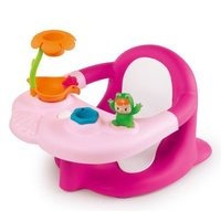 Smoby Cotoons 2-i-1 baby badesæde i lyserød 110605