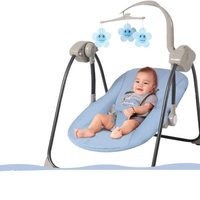 Baby Artifact Electric Rocking Chair Sleep Cradle Bed With Sleeping Chair, Slowmoose