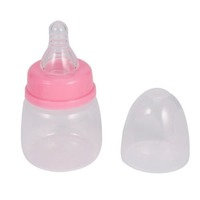 Baby Feeding Feeder 60ml Pp Nursing Juice Milk Mini Hardness Bottle &nipples, Slowmoose