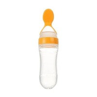 Baby Feeding With Spoon Feeder Food Rice Cereal Bottle, Slowmoose