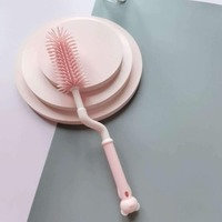 Baby Bottle Cleaner Brushes, Long Handle Baby Milk Bottle, Nipple Cup Clean Brush, Slowmoose