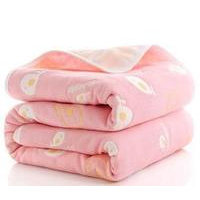 Cotton Six-layer Gauze Baby Quilt Soft Newborn Blanket Cover, Slowmoose