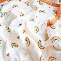 Cotton Kids Bedding Quilt, Baby Nursery School Sleeping Blanket, Soft, Warm, Light Blankets, Slowmoose