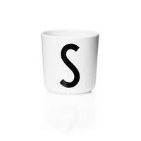 Design Letters - Personal Melamine Cup S - White (20201000S)