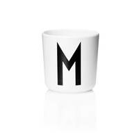 Design Letters - Personal Melamine Cup M - White (20201000M)