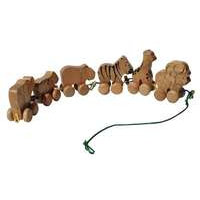 Qtoys Australia (usa) Wild Animal Pull Toys, Slowmoose