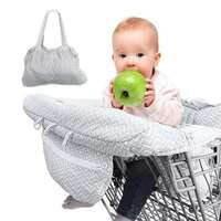 Foldable Baby Shopping Cart Cover, Safety Seats, Kids Chair Mat, Anti-stain Highchair Cart Seat Protect Covers, Slowmoose