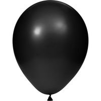 Ballonger i 100-pack, Latex, Svart, Teknikproffset