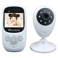 InQmega SP880 langaton vauvavalvonta WiFi kamera 2,4 tuuman LCD Digital Night Vision Radio Baby-Sleep Monitor CamCorder - EU-l..