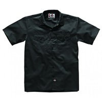 Dickies Short Sleeve Work Shirt - Black