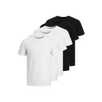 5-pack luomupuuvillainen t-paita, jack & jones