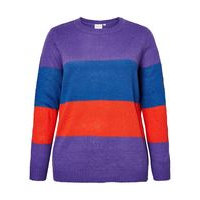 Color blocked knit pullover, Junarose