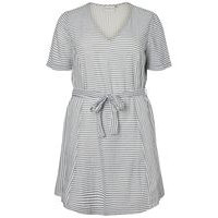 Striped short sleeved dress, Junarose