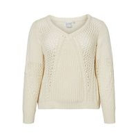 V-neck knitted pullover, Junarose