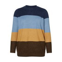 Colour blocked knitted pullover, Junarose