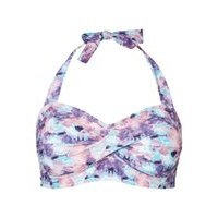 Printed bikini top, Junarose