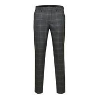 Slim fit checked - suit trousers, Selected