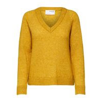 V-neck wool blend - jumper, Selected