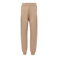 Loose fit merino wool - trousers, Selected