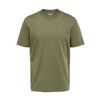 Mock neck organic cotton 220g- t-shirt, Selected
