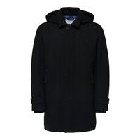 Padded wool coat, Selected