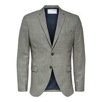 Slim fit recycled polyester blazer, Selected