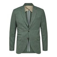 Lightweight linen blend blazer, Selected