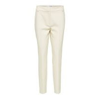Slim fit recycled polyester trousers, Selected