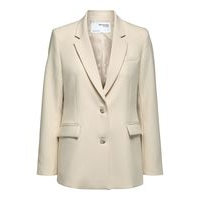 Fitted single breasted peak lapel blazer, Selected