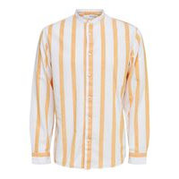 Long-sleeved linen shirt, Selected