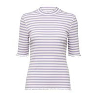Organic cotton striped t-shirt, Selected