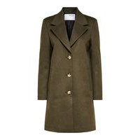Wool blend coat, Selected
