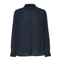 Recycled polyester dotted shirt, Selected