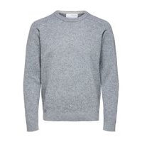 Crew neck knitted jumper, Selected
