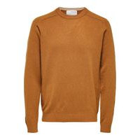 Crew neck knitted jumper, Selected