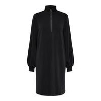 Soft touch half zip sweat dress, Selected