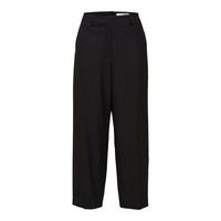 Wide fit cropped trousers, Selected
