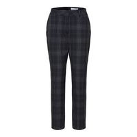 Checked cropped trousers, Selected