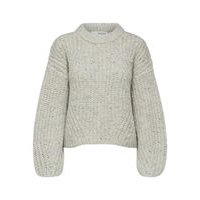 Balloon sleeved knitted pullover, Selected