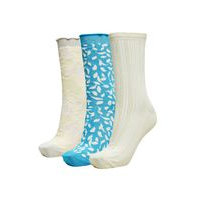 3-pack glitter socks, Selected